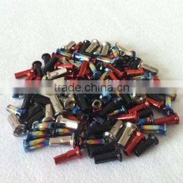 Colorful Motorcycle Nipples and Spokes, Electrophoretic Plating photo-6