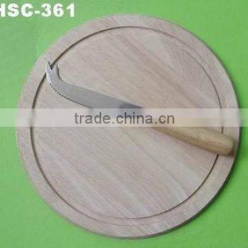 Cheese Board With Cheese Knife Set