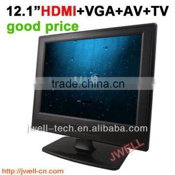 12 inch lcd pc monitor with AV,HDMI, Analog TV