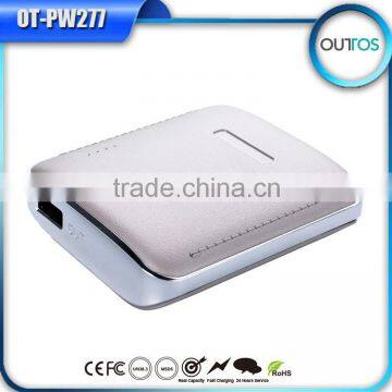 Factory customize power bank 6600mah dual usb portable mobile power bank