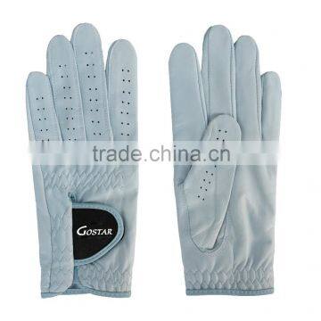 White Cabretta Leather Golf Glove photo-3