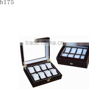 8 slots Wooden box for watches, Mulit-watches Packing case