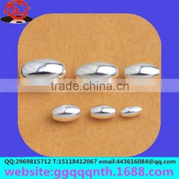 Lathe Accessories Solid Hollow Punch Straight Drilled Hole Brass Copper Oval Bead