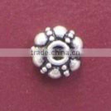 Plain silver beads