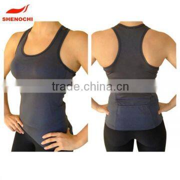 Soft farbic sport singlet/Sublimation print men's running singlet