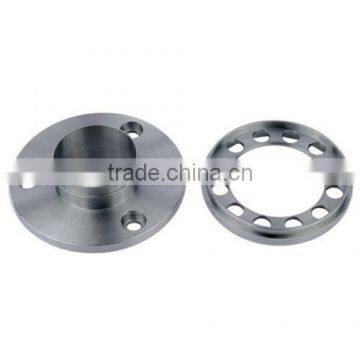 HLZS Colorful anodized aluminum cnc turning parts,high procision manchined cnc parts with thread and knurling