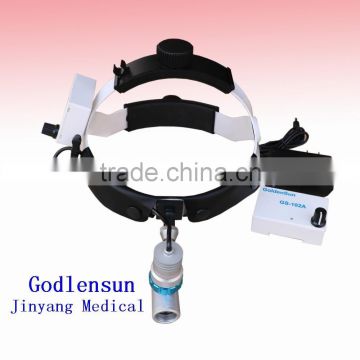 small surgical battery operated led light with headband