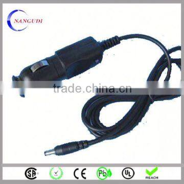 12-Volt DC 2.1mm 12V Car Cigarette Lighter Power Cable