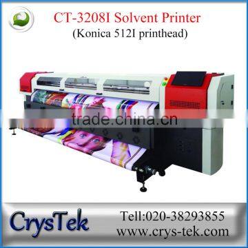 CRYSTEK Konica 512i flex banner printing machine Outdoor printer