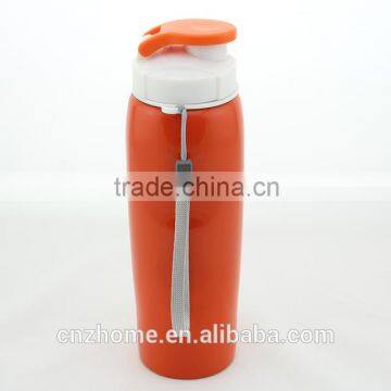 Single Wall 304 Stainless Steel Water Bottle With Belt photo-2