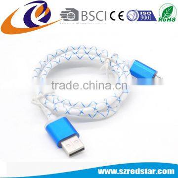 China Customized Data Transmission 1A Micro USB Data Cable photo-6