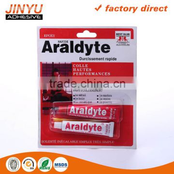 JY Waterproof cheap quick cure araldite epoxy resin glue