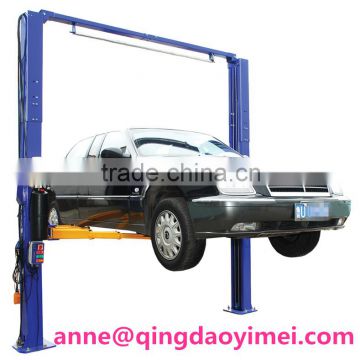 Two Post Double-Cyclinder Clear Floor Hydraulic Lift