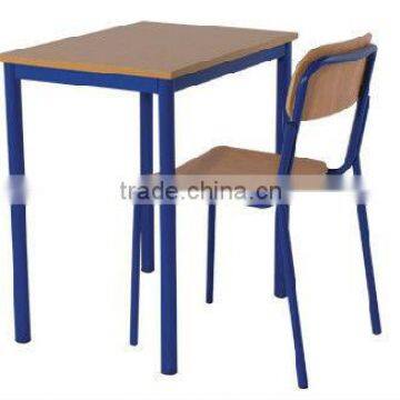 used school desk chair/school single desk and chair/cheap school desk and chair