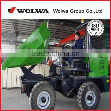 Wolwa GN30 Mini 4x4 Wheel Hydraulic Dumper With Self Loading System photo-3