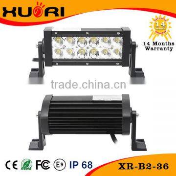 12x3w Cr ee Flood Car 12v Auto 36w Led Work Light Bar Ip68 Off Road Tractor Suv Off Road 4x4