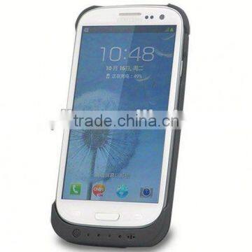 2200mAh rechargeable power bank case for samsung galaxy s3