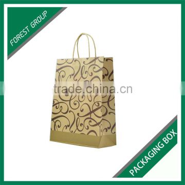 HIGH QUALITY BROWN KRAFT PAPER UMBRELLA PACKAGING BAG WITH CUSTOM PRINTING