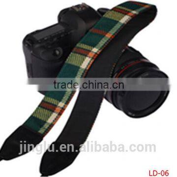 fashion Plaid Camera Shoulder Neck Belt Strap for Canon for Sony for Nikon DSLR SLRLD-06