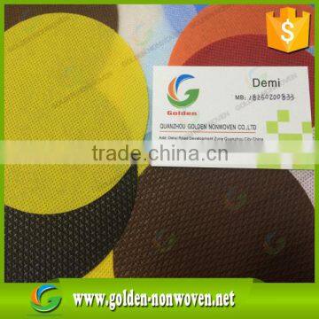 Colorful Cross Non Woven 100% Polypropylene Fabric, pp nonwoven/non woven cambrelle fabric in roll for shoe interlining