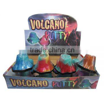 Galaxy volcano putty toys glacier slime