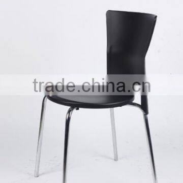 STACKABLE metal cheap dining chair for small cafe 1054b