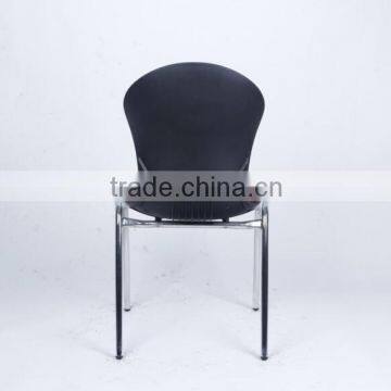 Wholesale STACKABLE Theather Furniture Church Plastic Chairs With Metal Frame 1015d photo-3