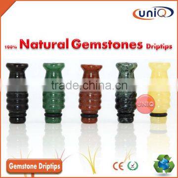 Various Kinds of Natural Gemstone Made 510 drip tips Available