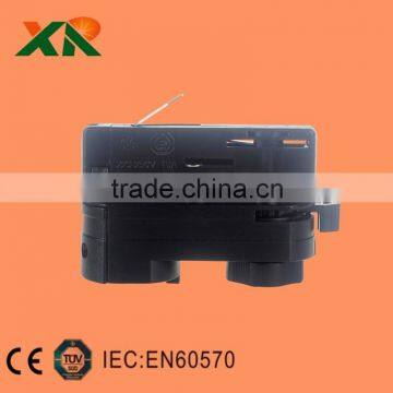 eu 4 wires track adapter for led track light track rail