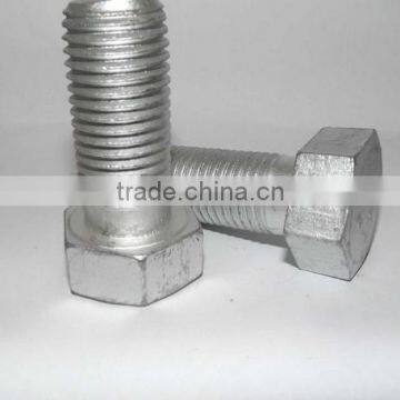 10.9 grade railway track special galvanized track bolt