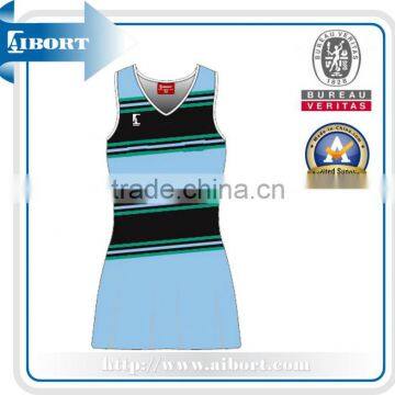 SUBNT-580-1 sublimation printing mesh netball wear