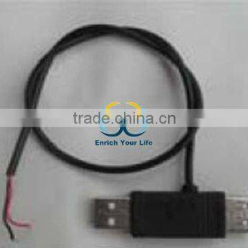 high quality USB AM/F TO OPEN CABLE