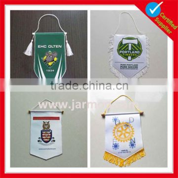 top quality free design pennnat flag mini banner