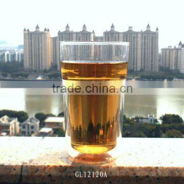 heat resistant pyrex glass double wall drinking glass