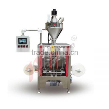 Double films packaging machine