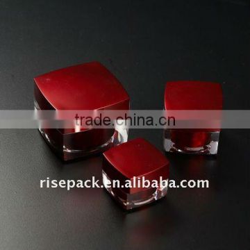 Acrylic powder loose jar for cosmetic packing