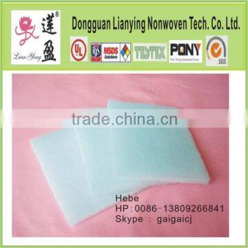 Thermal bonded polyester padding for sleeping bag