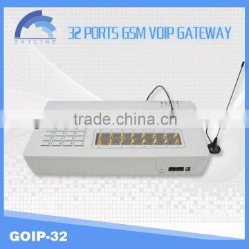 32 ports GSM gateway/imei change /voip mobile phone with dual sim