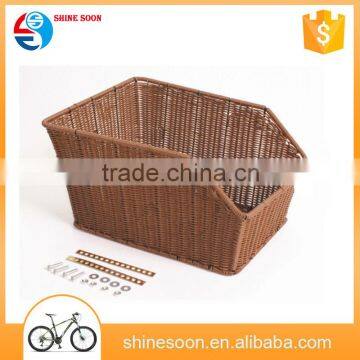 Plastic Quick Releases bicycle basket wholesale collection bicycle basket/bike basket