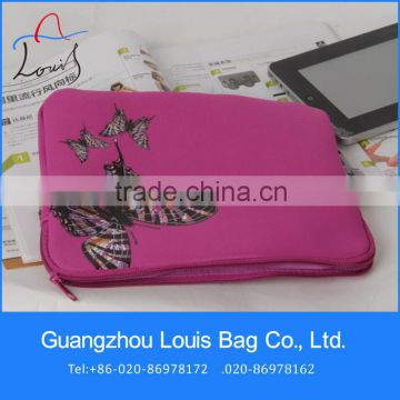 2014 pink cute latest waterproof laptop bag