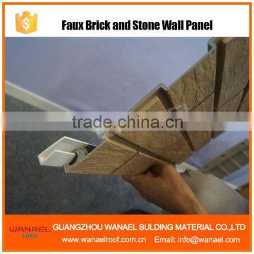 Wanael Brick Panel Exterior PP Vinyl Wall Panel Siding photo-5