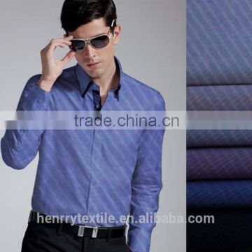 45s CVC twill jacquard fabric use of uniform shirt