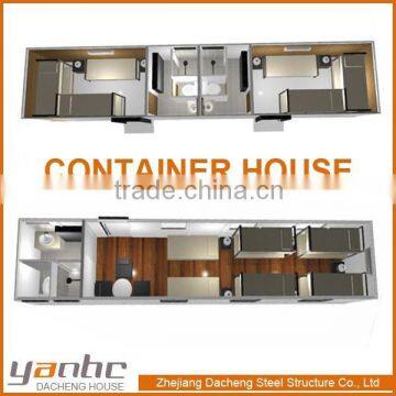 Prefabricate Container House With Finished Furnitures For Dwelling Accommodation