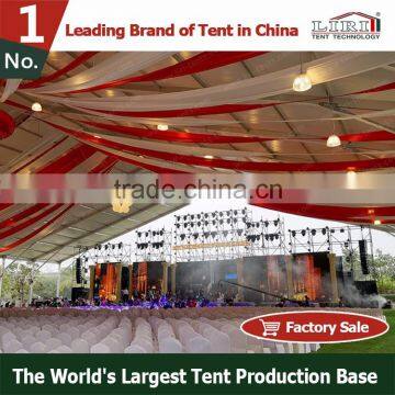 extra large party tent for 2000 people celebration and concert event