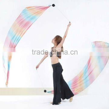 SWEGAL hot sell belly dance fan veils dance props