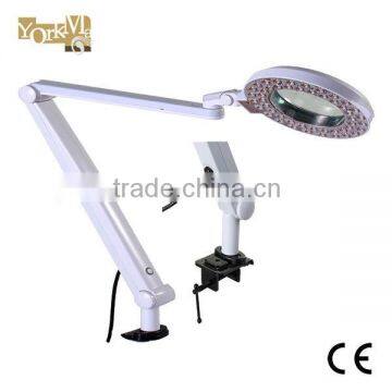 Foldable Magnifying LED Nail Lamp For Skin Analyser Nail Salon With CE Certificate Adjustable