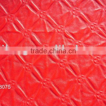 embossed semi pu leather about decorative leather&furniture leather for sofa bag handbag