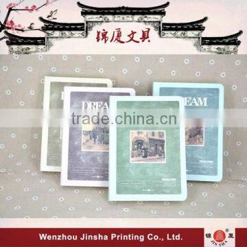 A5 Size Custom Printing Cover Paper Hardcover Notebook