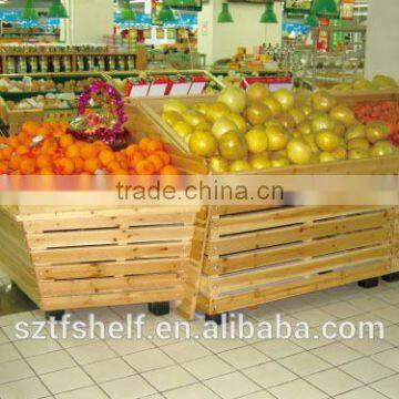 good quality supermarket shelf wood frame TF-087