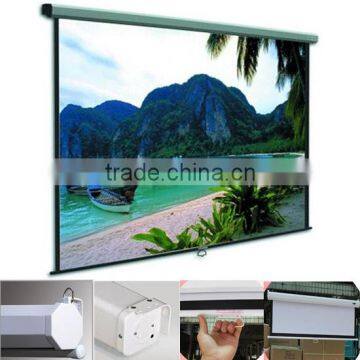 Portable100inch manual projector screen